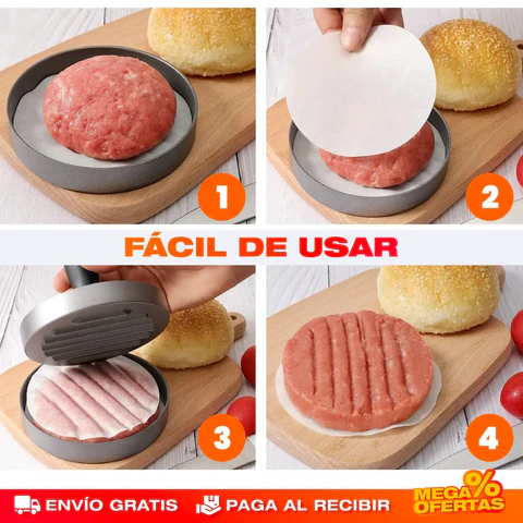 Molde para Hamburguesas