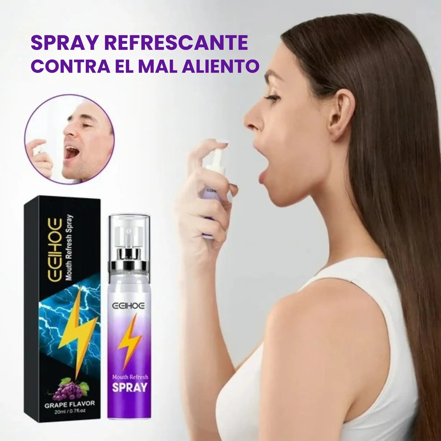 Spray para el mal aliento