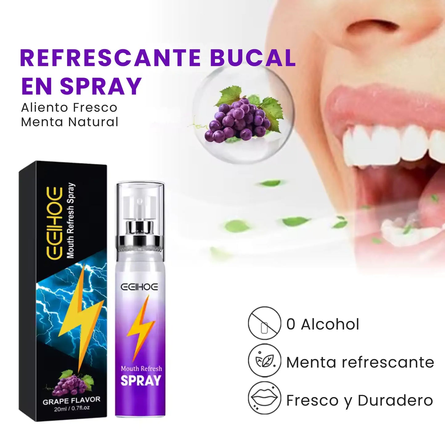 Spray para el mal aliento