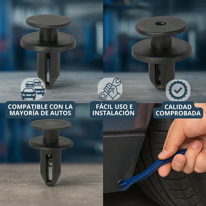 Kit de Clips o Grapas para Automovil