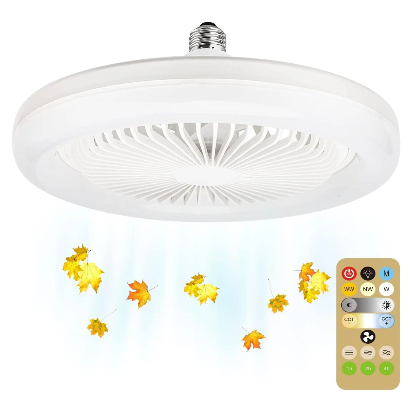 Ventilador con Luz Led.