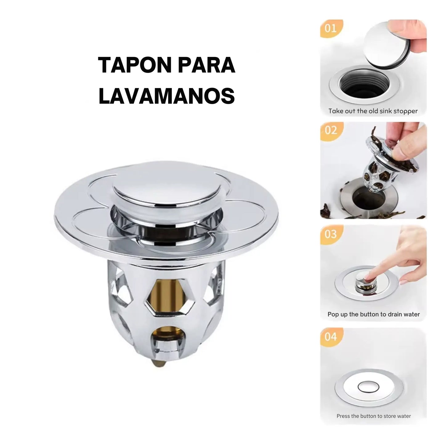 Tapón Lavamanos