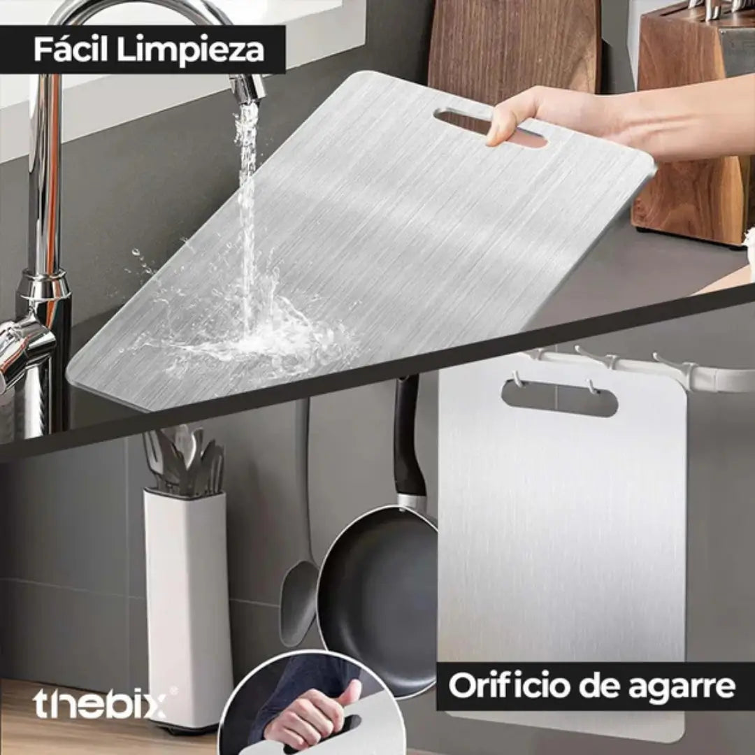 Tabla de Cortar de Acero Inoxidable