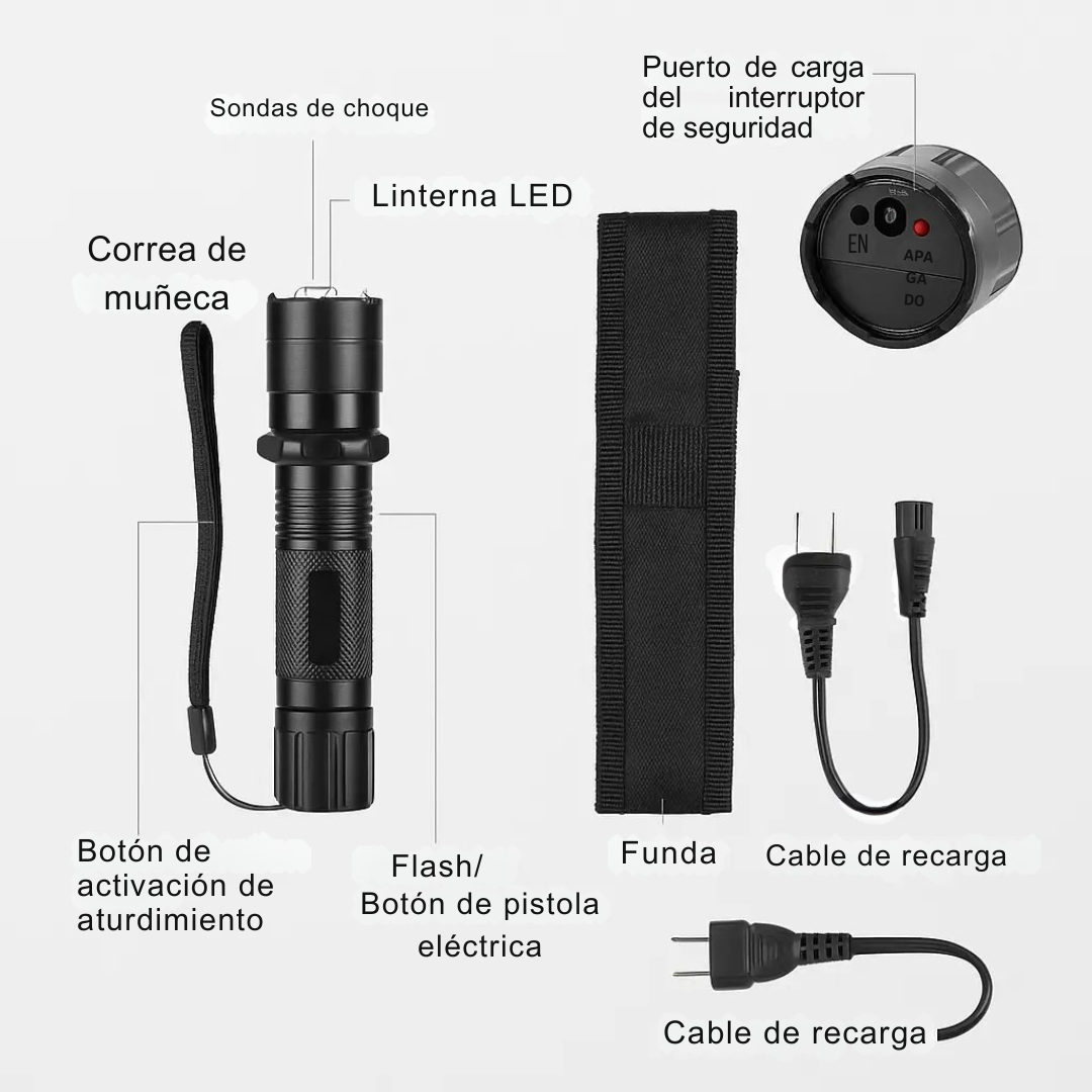 LinternaX™ – Más que luz, es protección real