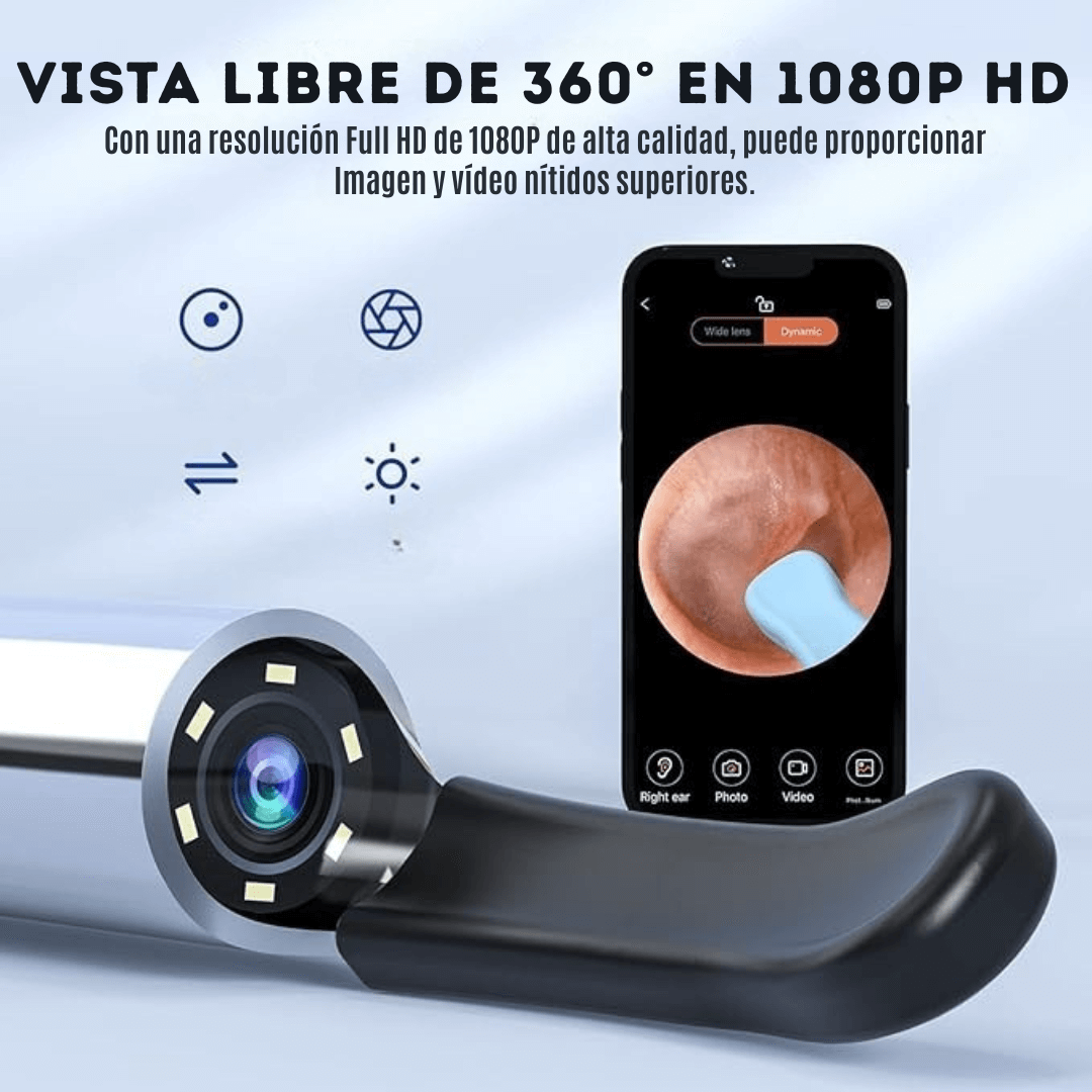 VisioEar – Limpieza Segura y Precisa para tus Oídos