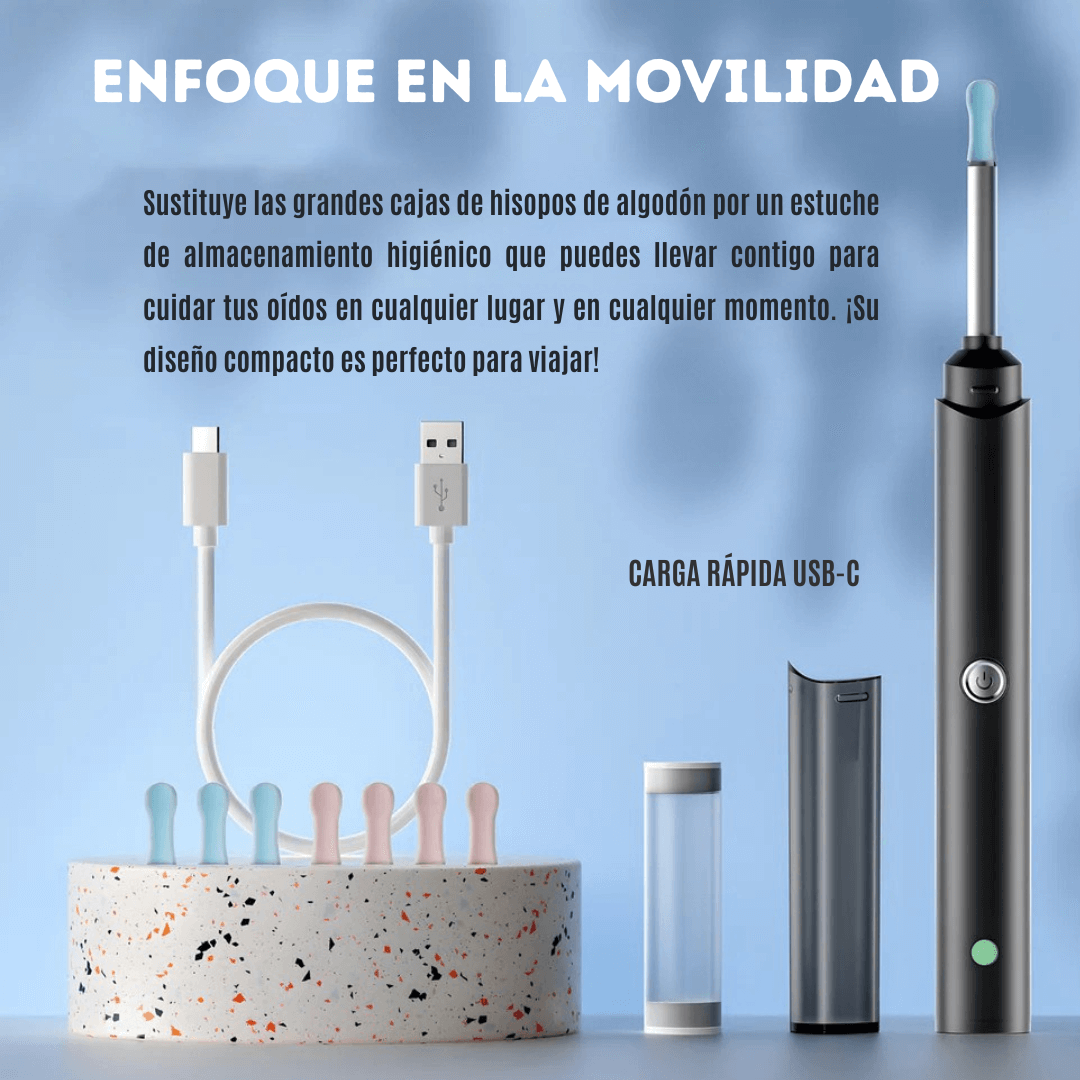 VisioEar – Limpieza Segura y Precisa para tus Oídos
