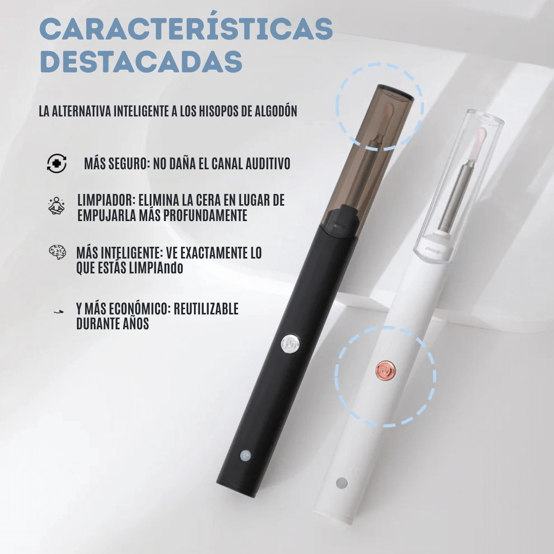 VisioEar – Limpieza Segura y Precisa para tus Oídos