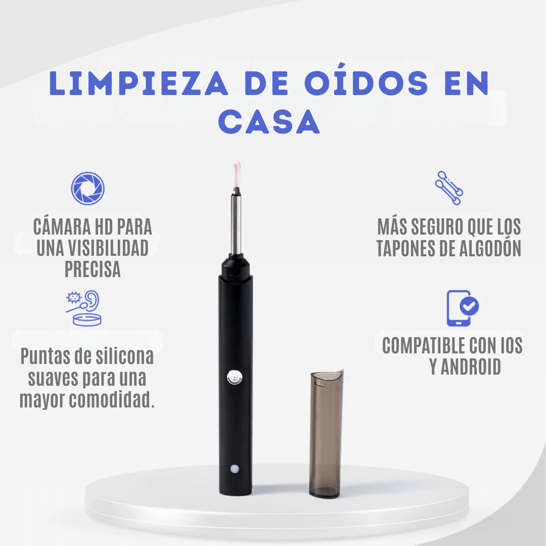 VisioEar – Limpieza Segura y Precisa para tus Oídos