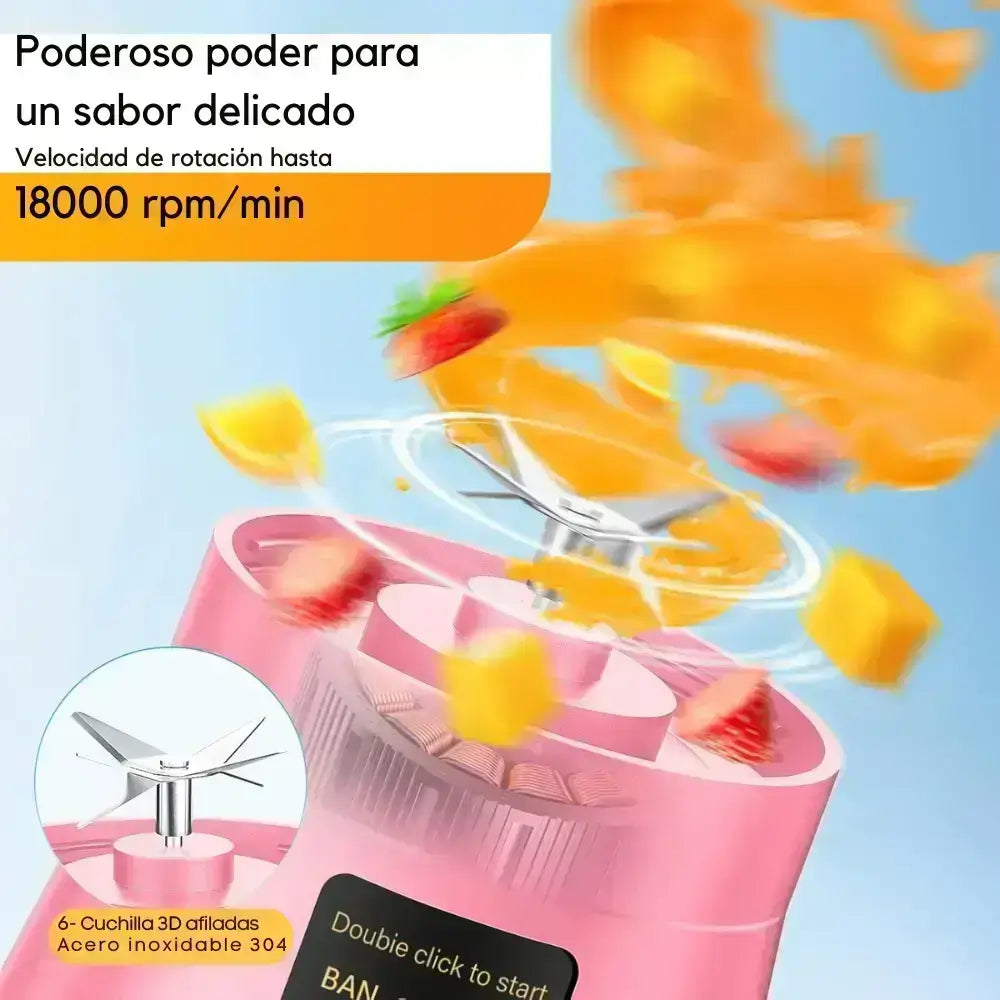 Mini batidora portatil