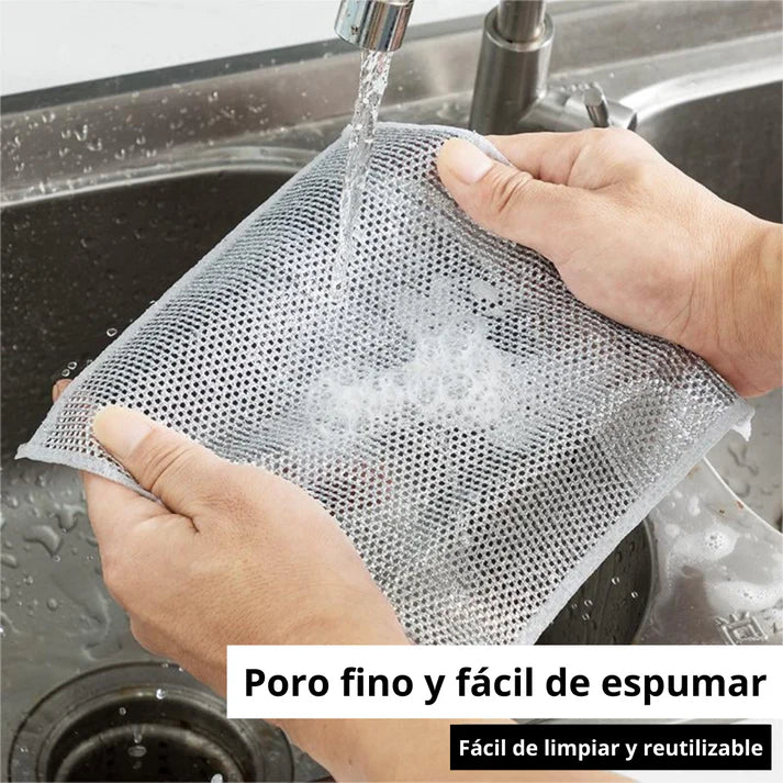 Paño de Limpieza 100% Alambre.