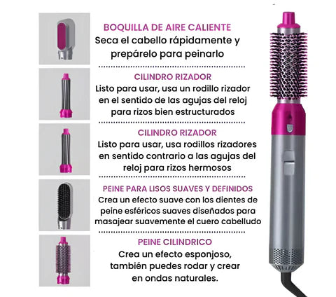 Secador 5 en 1