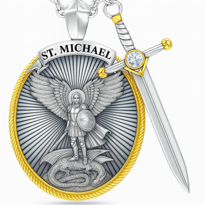 AMULETO DE PROTECCIÓN DE SAN MIGUEL ARCÁNGEL