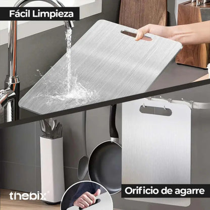 Tabla de Cortar de Acero Inoxidable